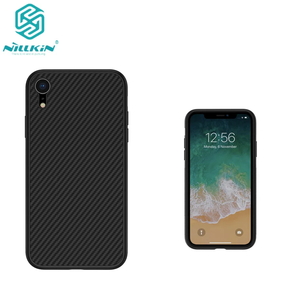Чехол для iPhone XR NILLKIN высшего качества из синтетического углеродного волокна PP