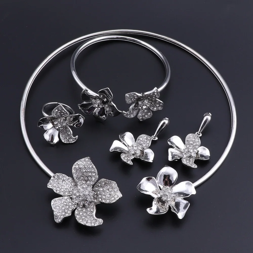 OEOEOS Silver Plated Nigerian Wedding African Beads Jewelry Sets Fashion Women Dubai Jewelry Sets Wholesale Costume Design
OEOEOS Silver Plated Nigerian Wedding African Beads Jewelry Sets Fashion Women Dubai Jewelry Sets Wholesale Costume Design