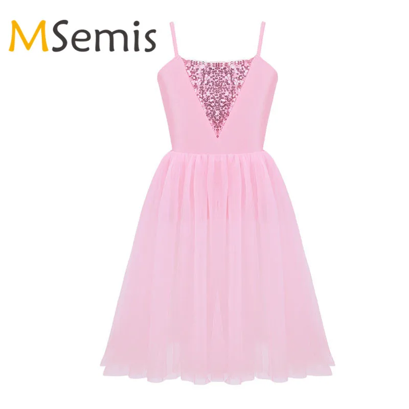 Kids Girls Ballet Dress Ballerina Dancewear Shoulder Straps Sequins Mesh Tutu Ballet Dance Gymnastics Leotard for Girls Children
Kids Girls Ballet Dress Ballerina Dancewear Shoulder Straps Sequins Mesh Tutu Ballet Dance Gymnastics Leotard for Girls Children