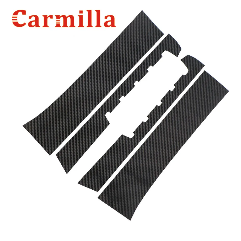 Carmilla Передние наклейки на решетку автомобиля из углеродного волокна 2 Stylesfor Ford Focus