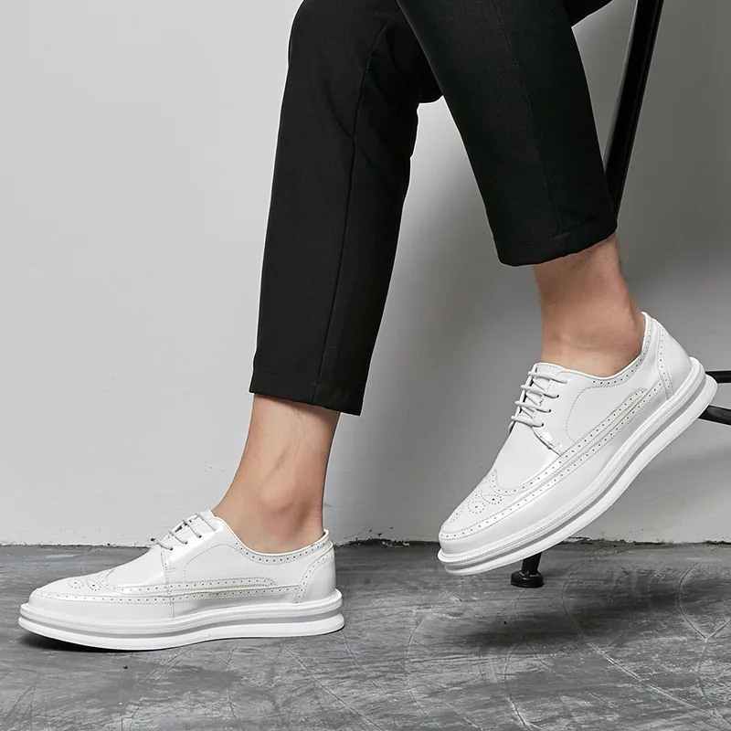 Leather oxford Casual Men Shoes Fashion Men Flats Round Toe Comfortable Office Men Dress Shoes Male Breathable Lace Up Shoe B209
Leather oxford Casual Men Shoes Fashion Men Flats Round Toe Comfortable Office Men Dress Shoes Male Breathable Lace Up Shoe B209