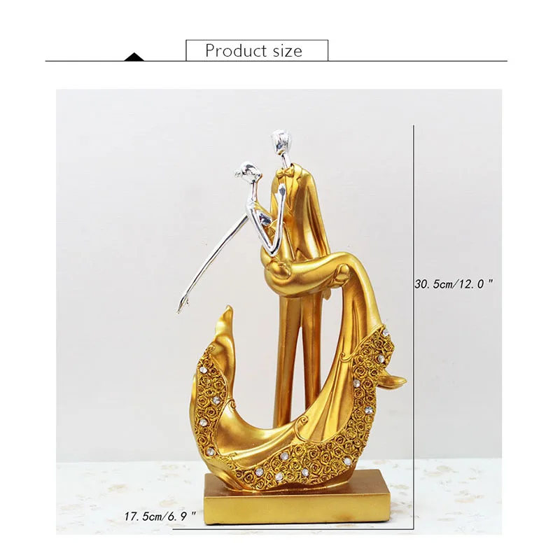 Wedding Gifts Europe Resin Couple Sculpture Statue Ornaments Desktop Crafts Home Decoration Creative Lover Figurines Miniatures
Wedding Gifts Europe Resin Couple Sculpture Statue Ornaments Desktop Crafts Home Decoration Creative Lover Figurines Miniatures