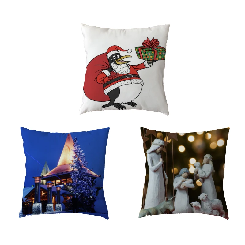 Christmas Decoration Pillow Cover Elk Santa Cushion Cover Office Seat Home Decor Living Room Sofa Chair Bedroom Throw Pillows
Christmas Decoration Pillow Cover Elk Santa Cushion Cover Office Seat Home Decor Living Room Sofa Chair Bedroom Throw Pillows