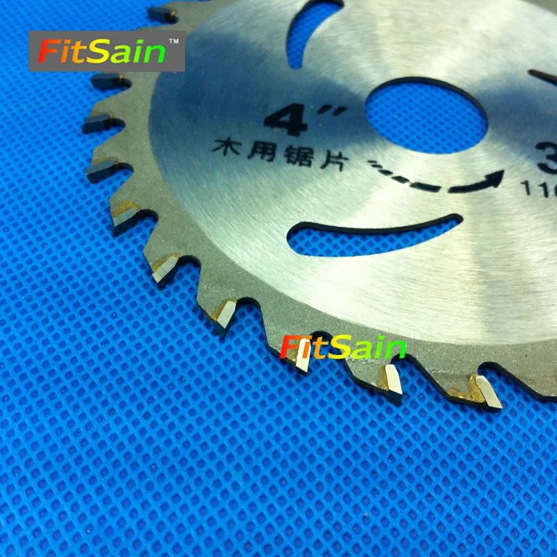 FitSain--4" 110mm saw blades for wood Cutting Discs mini electric chainsaw circular wood cutter 110mm*20mm 30 teeth
FitSain--4" 110mm saw blades for wood Cutting Discs mini electric chainsaw circular wood cutter 110mm*20mm 30 teeth