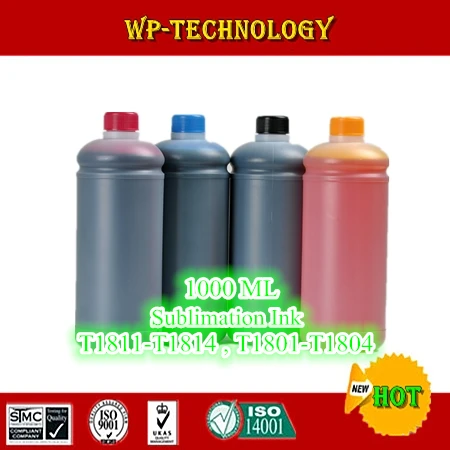 1Л * 4 шт сублимационные чернила костюм для Epson XP-305 XP-202 XP-102 XP-405 XP-205 XP-302, костюм для T1811-T1814, 4L всего
1Л * 4 шт сублимационные чернила костюм для Epson XP-305 XP-202 XP-102 XP-405 XP-205 XP-302, костюм для T1811-T1814, 4L всего