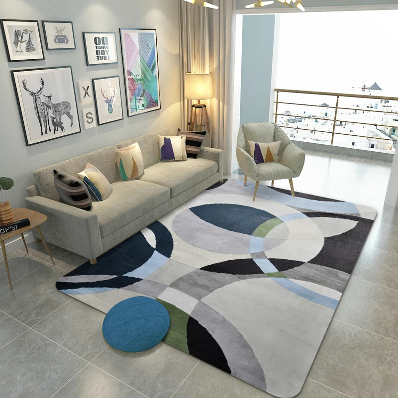 Nordic Geometry Creative Area Carpets For Living Room Bedroom Decor Soft Carpet for Home Floor Mat Rugs bedside Rectangle Rug
Nordic Geometry Creative Area Carpets For Living Room Bedroom Decor Soft Carpet for Home Floor Mat Rugs bedside Rectangle Rug