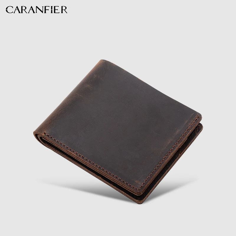 Мужской бумажник CARANFIER из воловьей кожи, классический кошелек унисекс, с отделениями для кредитных карт
Мужской бумажник CARANFIER из воловьей кожи, классический кошелек унисекс, с отделениями для кредитных карт