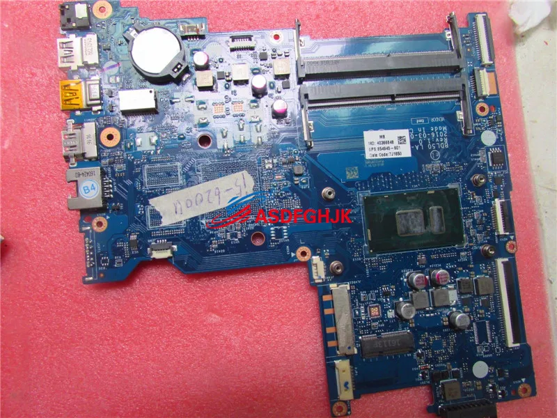 Original Laptop Motherboard BDL50 LA-D704P for HP 15-AY Motherboard WITH i5-6200U Test Free Shipping
Original Laptop Motherboard BDL50 LA-D704P for HP 15-AY Motherboard WITH i5-6200U Test Free Shipping