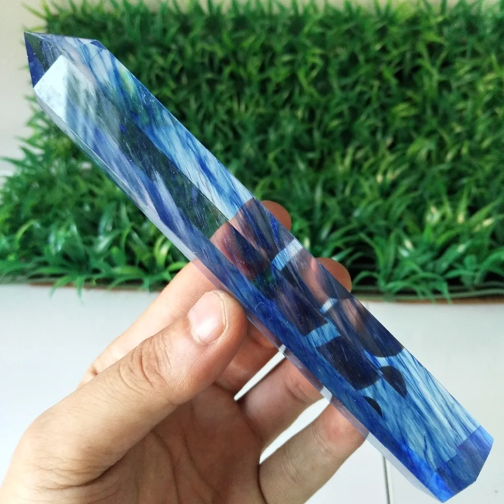 A 158mm 130g fused quartz crystal wand point ultra long crystal obelisk. energy quartz crystal healing stone
A 158mm 130g fused quartz crystal wand point ultra long crystal obelisk. energy quartz crystal healing stone