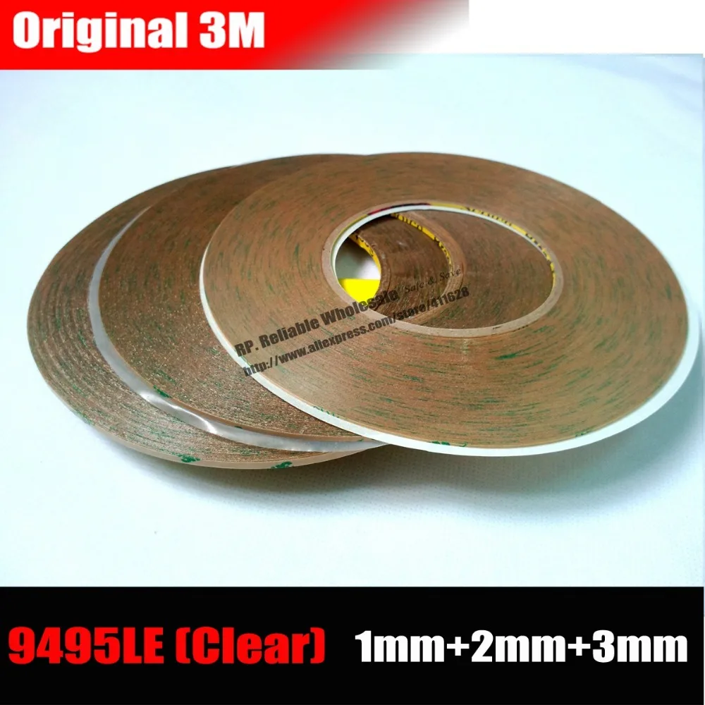 Mix 3 Rolls (1mm/2mm/3mm) wide 3M Clear Adhesive Tape for iphone ipad Samsung HTC Phone Touch Screen LCD Panel 300LSE Waterproof
Mix 3 Rolls (1mm/2mm/3mm) wide 3M Clear Adhesive Tape for iphone ipad Samsung HTC Phone Touch Screen LCD Panel 300LSE Waterproof