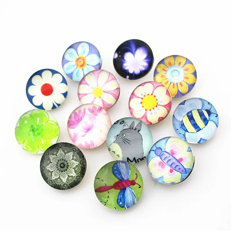 New Mix random 20pcs/lot glass beautiful flower snap button charms fit 18mm ginger snaps bracelets necklace snap jewelry
New Mix random 20pcs/lot glass beautiful flower snap button charms fit 18mm ginger snaps bracelets necklace snap jewelry