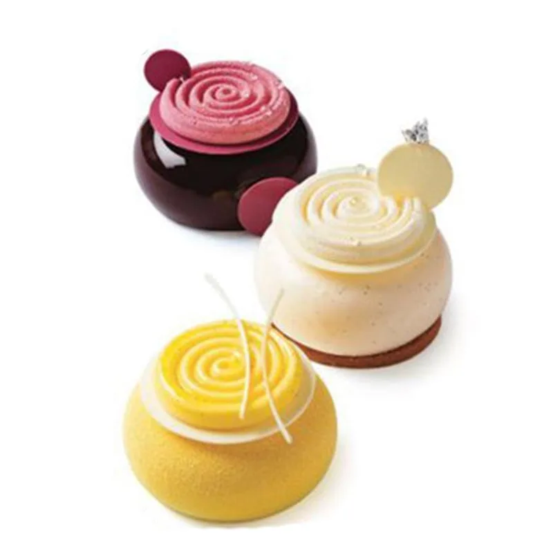 Tourbillon Silicone Cake Mold Chocolate for For Baking Truffles Jelly Dessert Tools Molds Ice Mould Cake Decoration Tools
Tourbillon Silicone Cake Mold Chocolate for For Baking Truffles Jelly Dessert Tools Molds Ice Mould Cake Decoration Tools