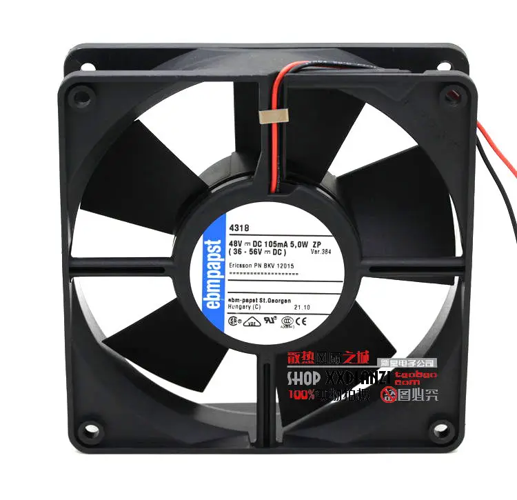 Free Delivery.4318 48V 12032 5.0W industrial equipment frequency converter cooling fan
Free Delivery.4318 48V 12032 5.0W industrial equipment frequency converter cooling fan
