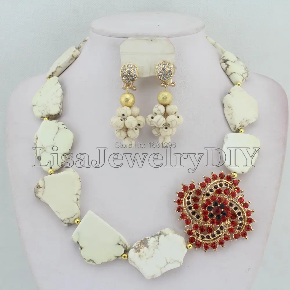 White African 2019 Beads Jewelry Sets Nigerian Wedding African Beads Jewelry Set Free Shipping HD0169
White African 2019 Beads Jewelry Sets Nigerian Wedding African Beads Jewelry Set Free Shipping HD0169
