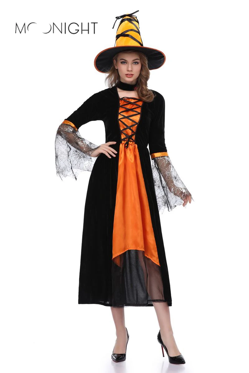 MOONIGHT Halloween Costume for Womens Scary Girls Witch individual Costume Girl Carnival Party Princess Fancy Dress Fantasia
MOONIGHT Halloween Costume for Womens Scary Girls Witch individual Costume Girl Carnival Party Princess Fancy Dress Fantasia