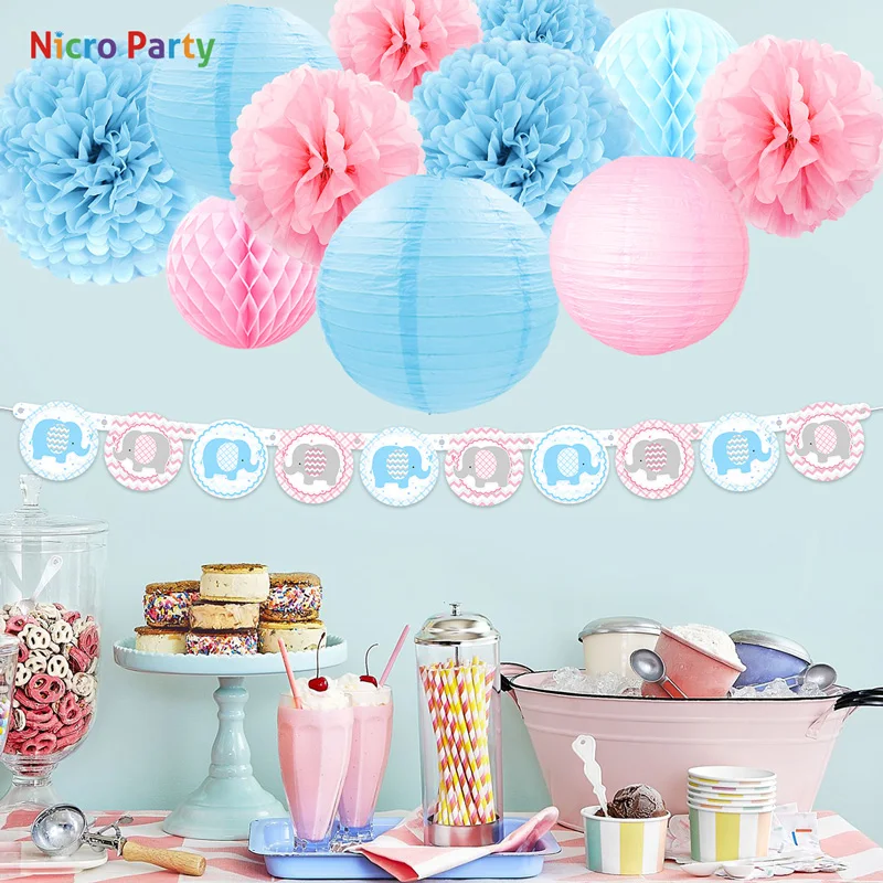 Nicro 12 pcs/set Elephant Blue Pink Baby Shower Kids Child Happy Birthday Decoration Kit DIY Home New Party Decor #Set108
Nicro 12 pcs/set Elephant Blue Pink Baby Shower Kids Child Happy Birthday Decoration Kit DIY Home New Party Decor #Set108