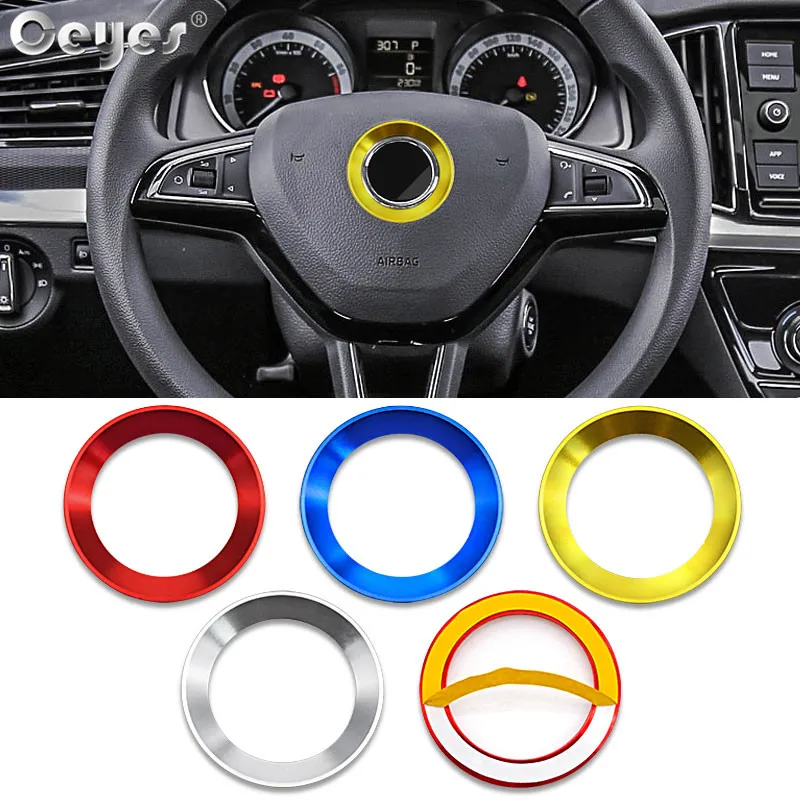 Ceyes Car Styling Steering Wheel Decoration Sticker Ring Case For Skoda Octavia A5 A7 Fabia Rapid Yeti Superb Cover Accessories
Ceyes Car Styling Steering Wheel Decoration Sticker Ring Case For Skoda Octavia A5 A7 Fabia Rapid Yeti Superb Cover Accessories