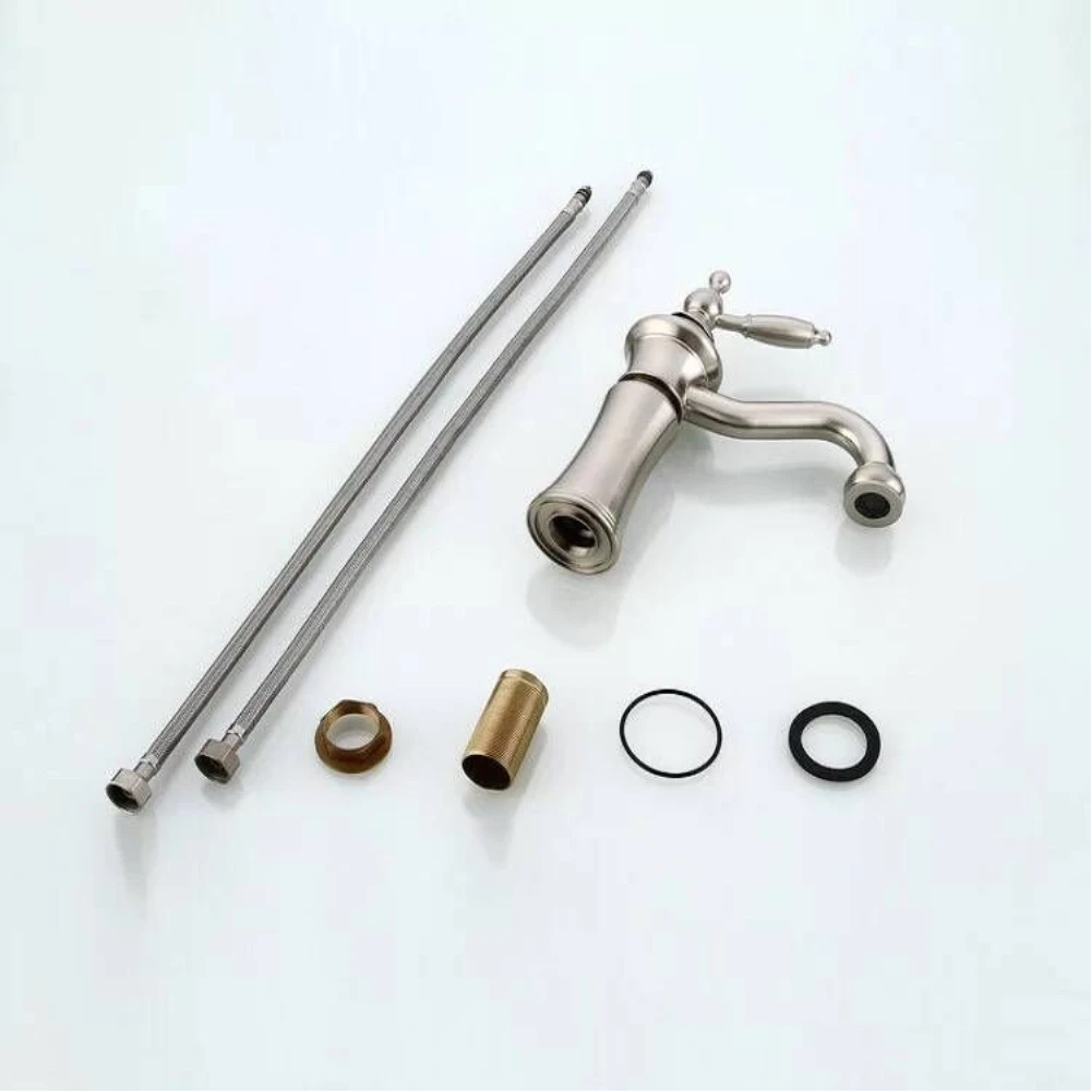 Basin Faucets Chrome Bathroom Sink Taps Single Lever Washbasin Hot and Cold Water Tap Mixer Crane Home Decoration LH-16929
Basin Faucets Chrome Bathroom Sink Taps Single Lever Washbasin Hot and Cold Water Tap Mixer Crane Home Decoration LH-16929