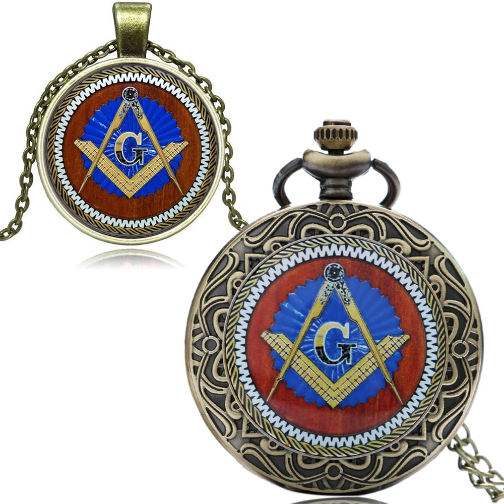 Top Grade Gift Set Clockmasonry Masonic Theme Pocket Watch With Glass Dome Pendant Necklace & Gift Box
Top Grade Gift Set Clockmasonry Masonic Theme Pocket Watch With Glass Dome Pendant Necklace & Gift Box