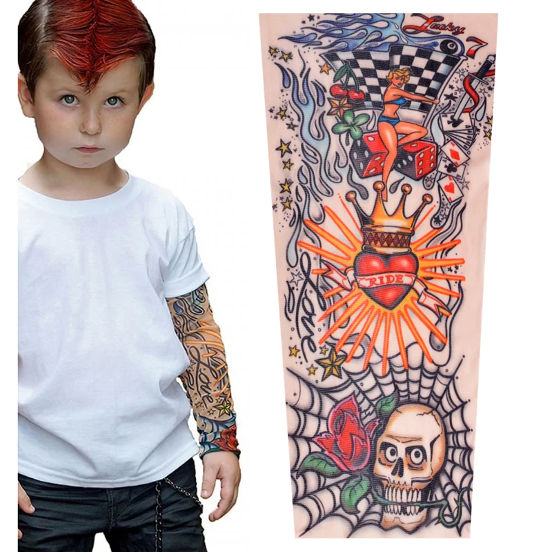 Tattoo Sleeves Kids Summer Arm Sun Protection Sleeve Boys Girls Hip Hop Sport Sleeves Arms
Tattoo Sleeves Kids Summer Arm Sun Protection Sleeve Boys Girls Hip Hop Sport Sleeves Arms