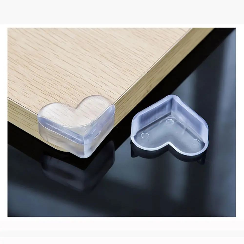 Heart Shape Soft Silicone Baby Safety Protector Glass Table Desk Cabinet Corners Edge Cushion Guard Bumper Furniture Tools
Heart Shape Soft Silicone Baby Safety Protector Glass Table Desk Cabinet Corners Edge Cushion Guard Bumper Furniture Tools
