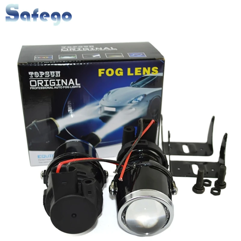 Safego 12V 55W H3 Halogen bulbs metal clear glass fog light Projector Lens H3 Fog Lights warm white car auto fog lamp headlight
Safego 12V 55W H3 Halogen bulbs metal clear glass fog light Projector Lens H3 Fog Lights warm white car auto fog lamp headlight