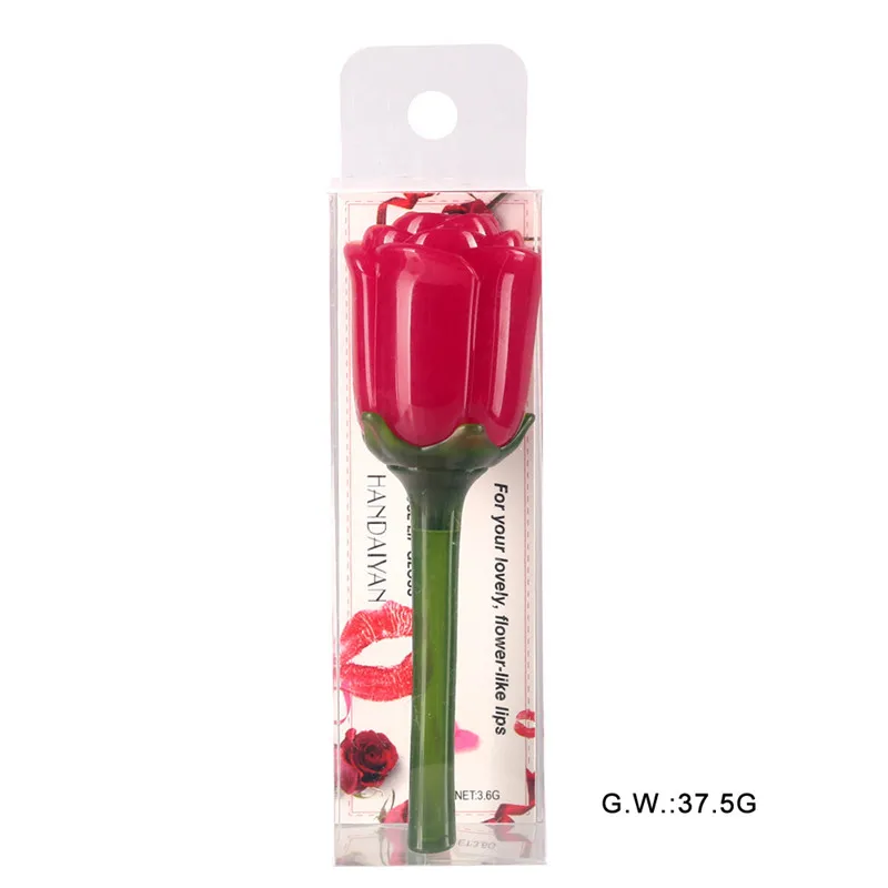 2019 Brand New HANDAIYAN Flower Lip Gloss Nude Shimmer Lipstick Waterproof Long Lasting Moisturizer Matte Liquid Sweet | Красота и