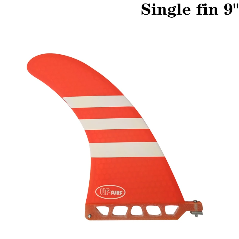 Длинный плавник для серфинга 9 дюймов Barbatana Surf из стекловолокна в серфинге один