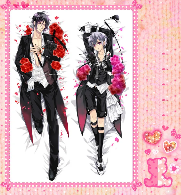 Anime Cartoon Kuroshitsuji Double Bolster Hugging Pillow Case Pillow Cover Pillowcase Peach Skin 2 Way No.5148
Anime Cartoon Kuroshitsuji Double Bolster Hugging Pillow Case Pillow Cover Pillowcase Peach Skin 2 Way No.5148