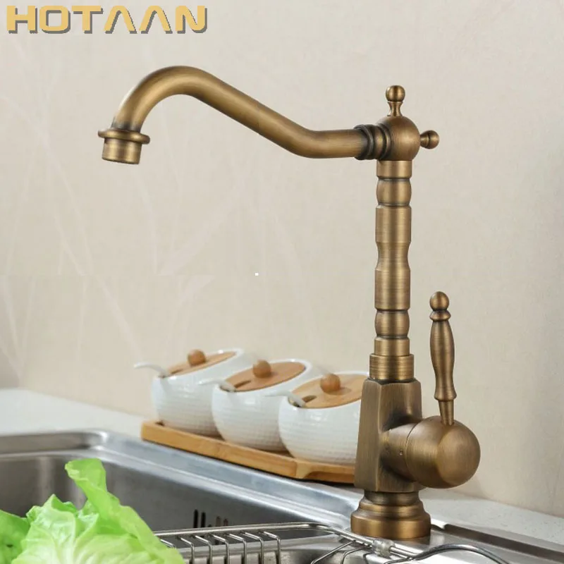 Home Improvement Accessories Antique Brass Kitchen Faucet 360 Swivel Bathroom Basin Sink Mixer Tap Crane,torneira YT-6025
Home Improvement Accessories Antique Brass Kitchen Faucet 360 Swivel Bathroom Basin Sink Mixer Tap Crane,torneira YT-6025