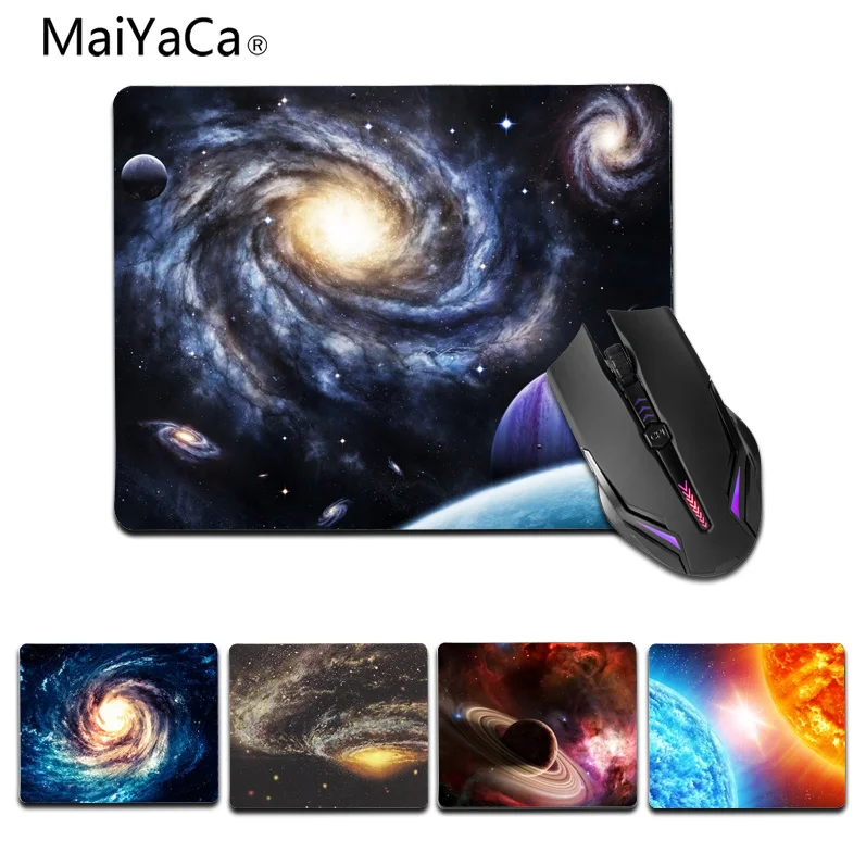 MaiYaCa vselennaya Офисная мышь на спирали резиновый коврик для мыши размер 25x29 см
