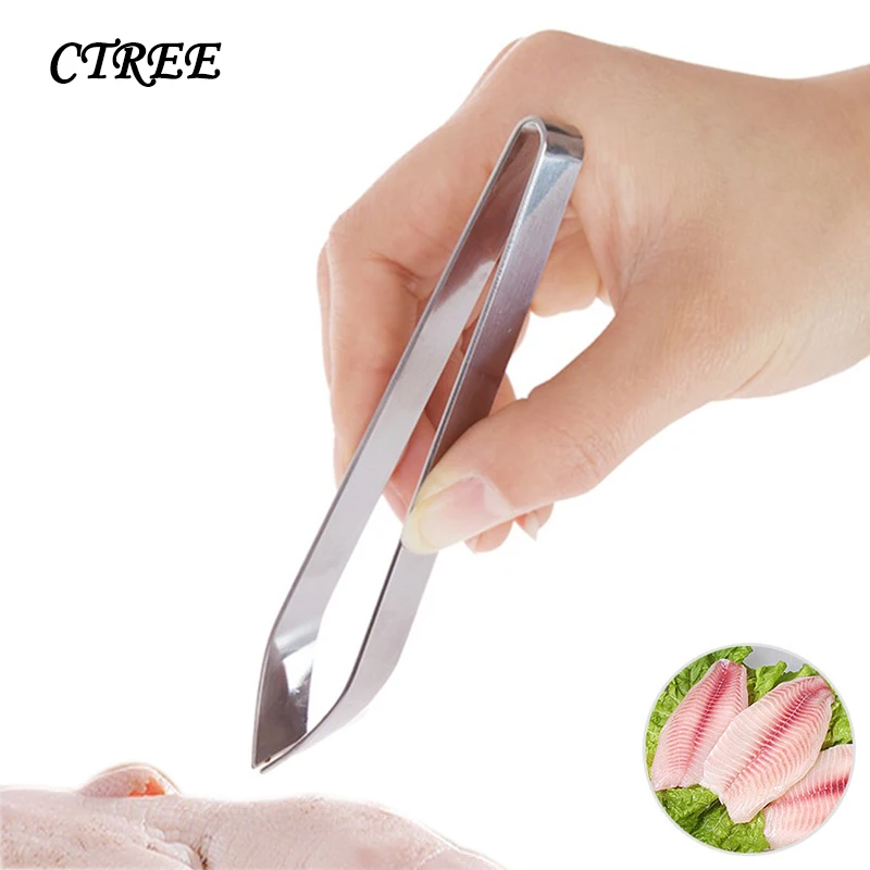 CTREE 1Pc Flat Mouth/Oblique Mouth Stainless Steel Fish Bone Clip Pig Hair Duck Clips Cooking Barbecue Kitchen Accessories C736
CTREE 1Pc Flat Mouth/Oblique Mouth Stainless Steel Fish Bone Clip Pig Hair Duck Clips Cooking Barbecue Kitchen Accessories C736