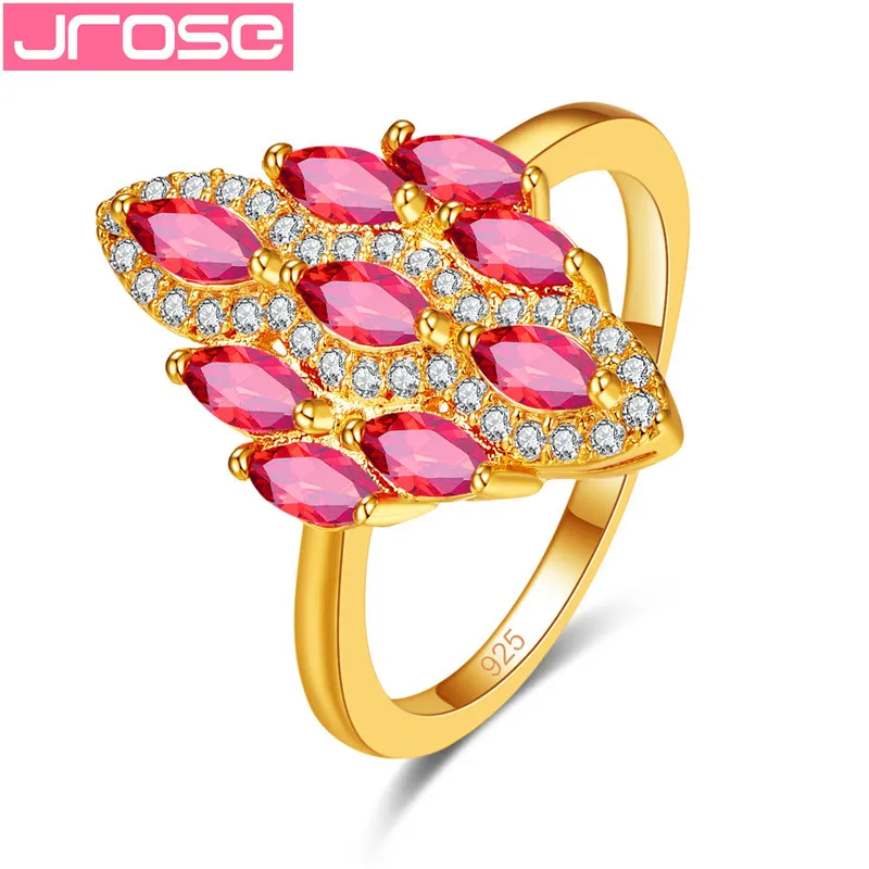 JROSE Fashion Hot Flower Shaped Zircon Crystal Gold Color Wedding Party Rings For Women Silver 925 Jewelry 2019 New
JROSE Fashion Hot Flower Shaped Zircon Crystal Gold Color Wedding Party Rings For Women Silver 925 Jewelry 2019 New