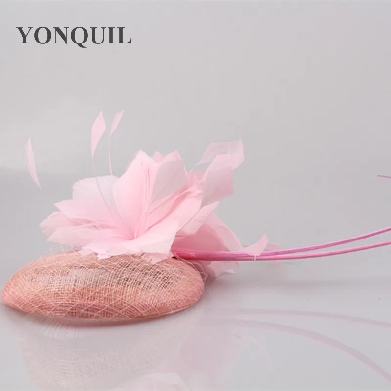 Pink Color Fascinator Hat with Ostrich Quill Base Feather Flower Hairband Women Party Wedding Hair Accessories Cocktail Headwear
Pink Color Fascinator Hat with Ostrich Quill Base Feather Flower Hairband Women Party Wedding Hair Accessories Cocktail Headwear