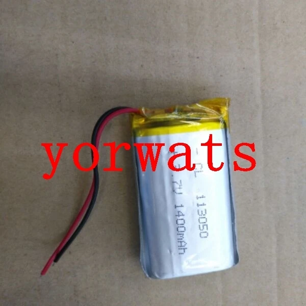 New Hot A Rechargeable Li-ion Cell 3.7V polymer lithium battery 113050 103050 1400mAh micro camera MP4 small audio
New Hot A Rechargeable Li-ion Cell 3.7V polymer lithium battery 113050 103050 1400mAh micro camera MP4 small audio