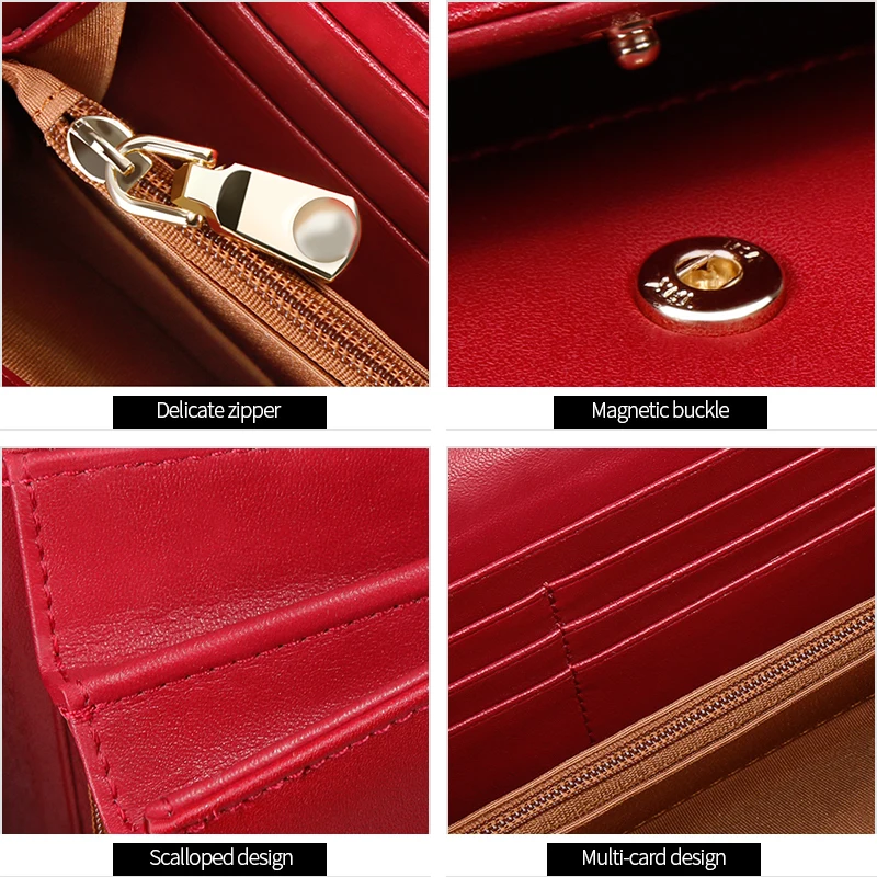 LUCKYER BEAUTY luxury womens wallets and purses small long zipper Simple fashion girl lady
LUCKYER BEAUTY luxury womens wallets and purses small long zipper Simple fashion girl lady