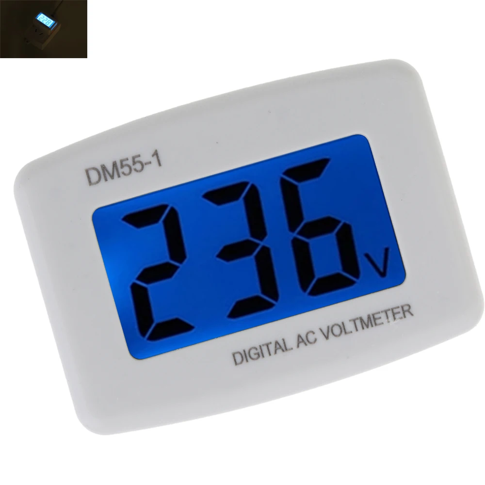 Portable AC 80-300V Portable Voltage Meter US Plug Volt Meter LCD Digital display Voltmeter Testers Convenient Accessories
Portable AC 80-300V Portable Voltage Meter US Plug Volt Meter LCD Digital display Voltmeter Testers Convenient Accessories
