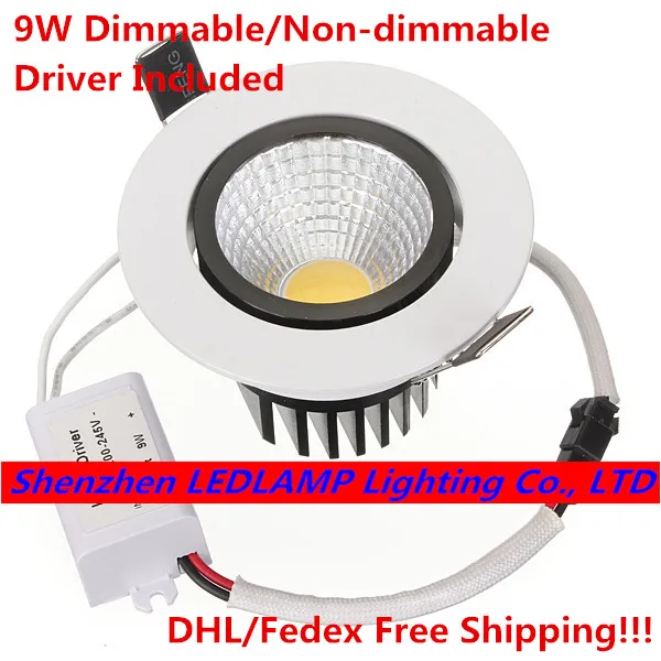 LED Down Light COB 9W Spot Downlight driver included Warm White/Cold White Cutting hole 70mm Recessed Downlight LED Lamp
LED Down Light COB 9W Spot Downlight driver included Warm White/Cold White Cutting hole 70mm Recessed Downlight LED Lamp