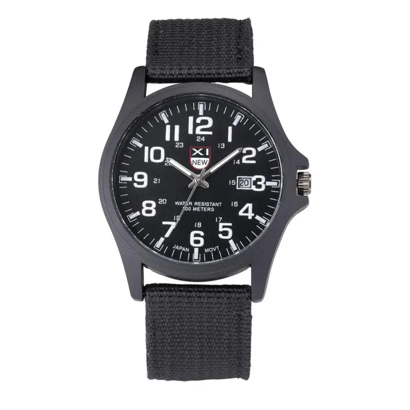 2018 модные часы Reloj Hombre мужские роскошные уличные с датой из нержавеющей стали