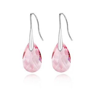 Luxury Wedding Earrings For Women Water Drop Crystals From Swarovski Dangle Drop Earrings Brand Brincos Pendientes
Luxury Wedding Earrings For Women Water Drop Crystals From Swarovski Dangle Drop Earrings Brand Brincos Pendientes