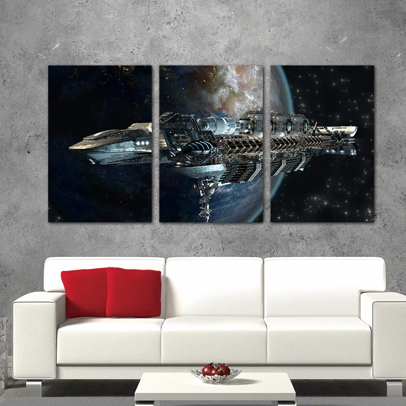Современный настенный художественный холст Звездные войны постер из фильма