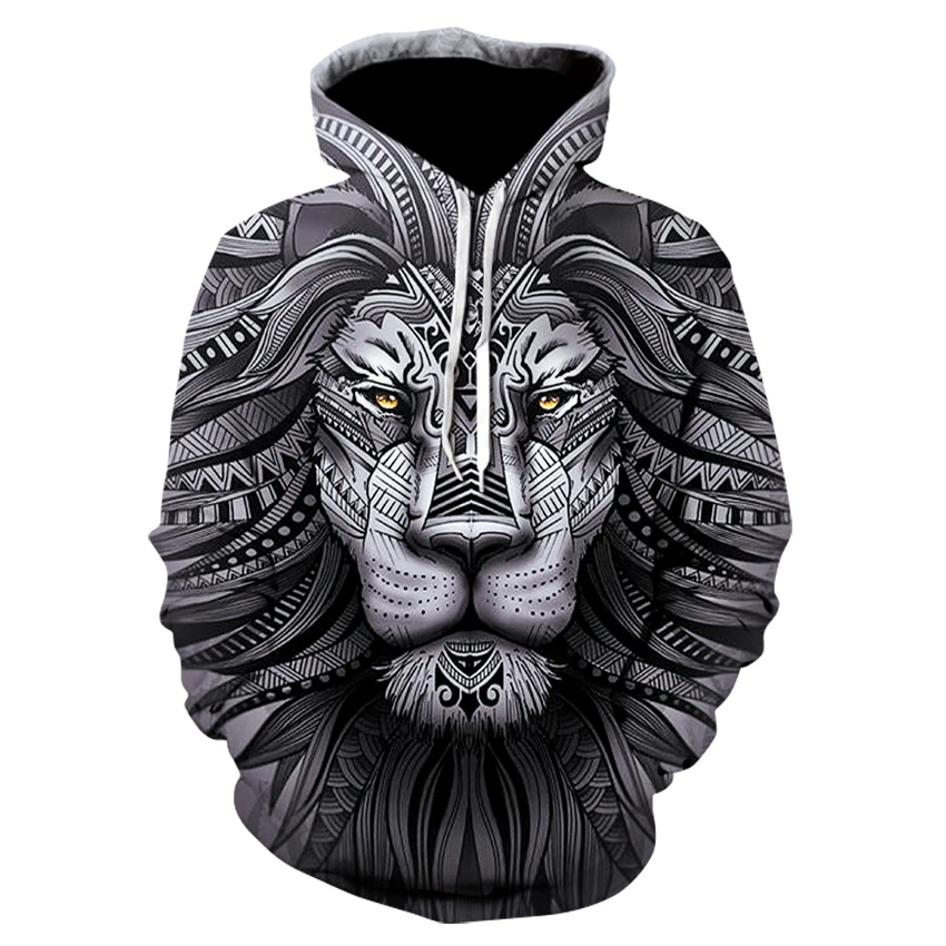 Men's 3d harajuku lion head hoodie with a new animal-character print hoodie, and 2019 brand hoodie with a retro tracksuit street
Men's 3d harajuku lion head hoodie with a new animal-character print hoodie, and 2019 brand hoodie with a retro tracksuit street