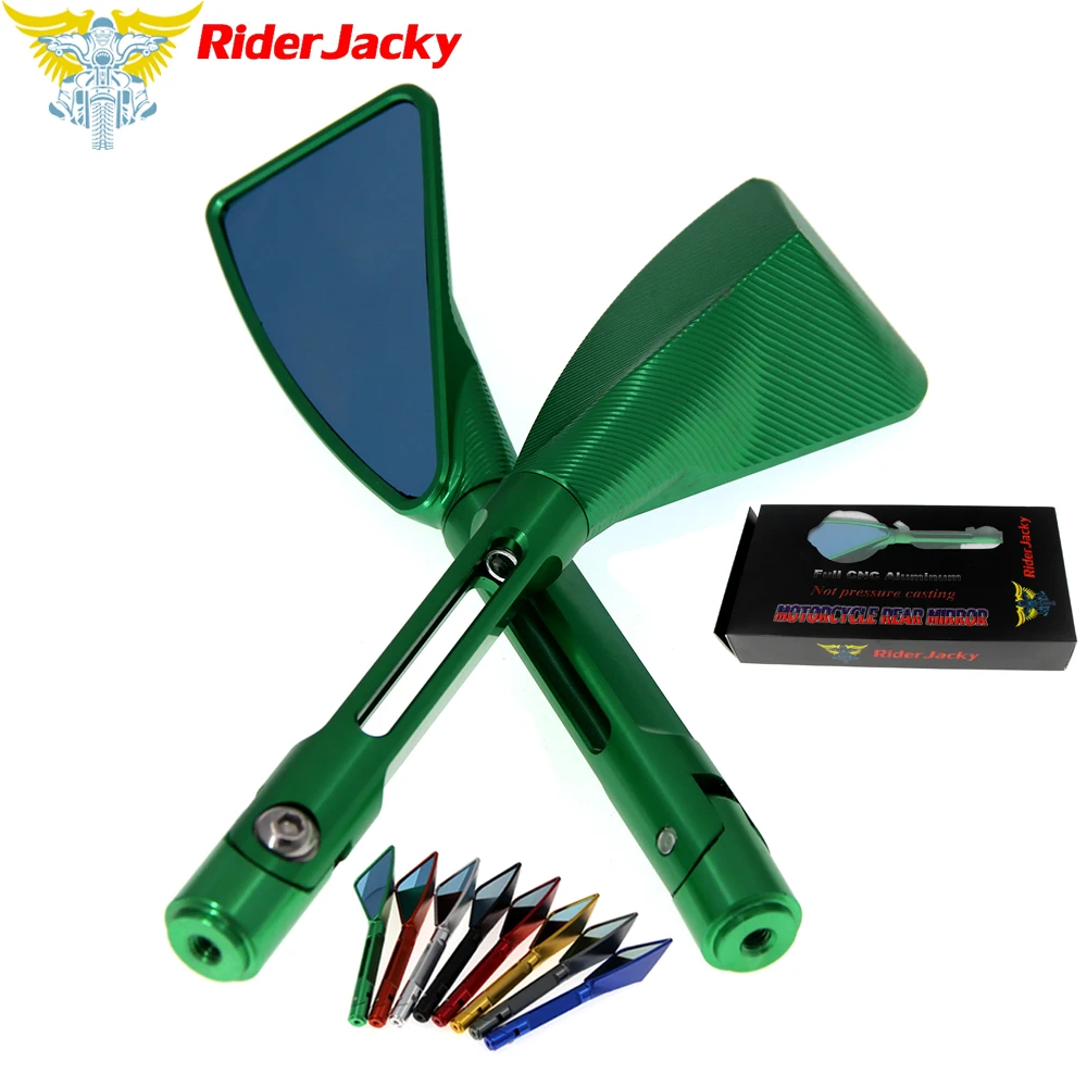 Aluminum Motorcycle Rearview Side mirrors for kawasaki Z250SL NINJA 250R NINJA 300R/Z300 Ninja 400 ZX6R/636 ZX636R
Aluminum Motorcycle Rearview Side mirrors for kawasaki Z250SL NINJA 250R NINJA 300R/Z300 Ninja 400 ZX6R/636 ZX636R