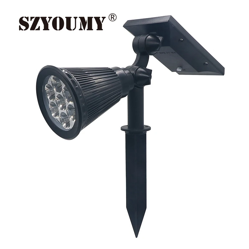 SZYOUMY 7 LED Auto RGB / White Solar Spotlight Outdoor Lighting Solar Powered Security Landscape Wall Light for Outdoor Garden
SZYOUMY 7 LED Auto RGB / White Solar Spotlight Outdoor Lighting Solar Powered Security Landscape Wall Light for Outdoor Garden
