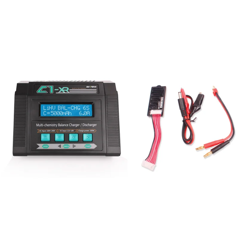 EV-PEAK C1-XR used AC balance Lipo Ni-mh Charger for RC Car 100 - 240V input 100W Lipo Ni-mh Charger
EV-PEAK C1-XR used AC balance Lipo Ni-mh Charger for RC Car 100 - 240V input 100W Lipo Ni-mh Charger