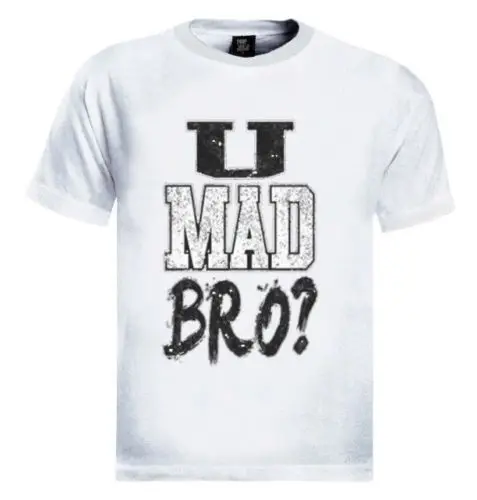 U MAD Broo? Футболка трикотажная SHORE Pauly D Vinnie Guido SWAG Meme Troll Спортивная футболка с