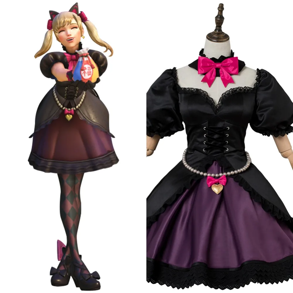 Hot Game OW Cosplay DVA Hana Song Black Cat Officer Cosplay Costume Adult Women Dress Full Set Halloween Carnival Cosplay
Hot Game OW Cosplay DVA Hana Song Black Cat Officer Cosplay Costume Adult Women Dress Full Set Halloween Carnival Cosplay