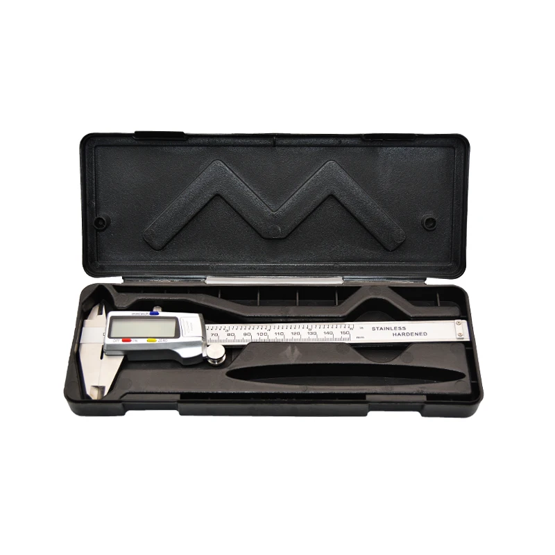 6inch 150mm Stainless Steel Digital Vernier Calipers Electronic Carbon Fiber Vernier Caliper Gauge Micrometer Measuring tool
6inch 150mm Stainless Steel Digital Vernier Calipers Electronic Carbon Fiber Vernier Caliper Gauge Micrometer Measuring tool