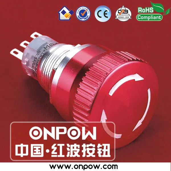 ONPOW 19 мм металлический 2NO2NC аварийный стоп переключатель LAS1 AGQ 22TS|switch switch|switch stopswitch