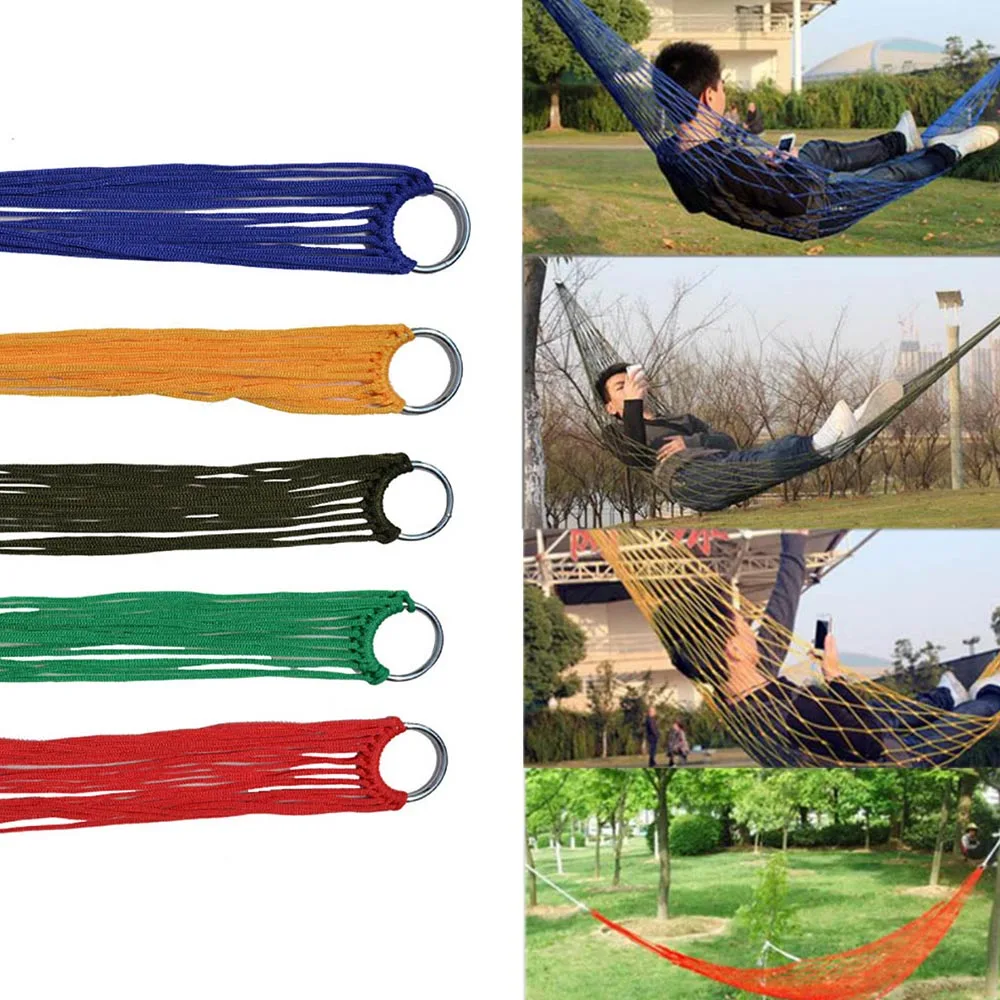 1Pc Sleeping Hammock Portable Garden Outdoor Camping Travel Furniture Mesh Hammock Swing Bed Nylon Hang Net
1Pc Sleeping Hammock Portable Garden Outdoor Camping Travel Furniture Mesh Hammock Swing Bed Nylon Hang Net